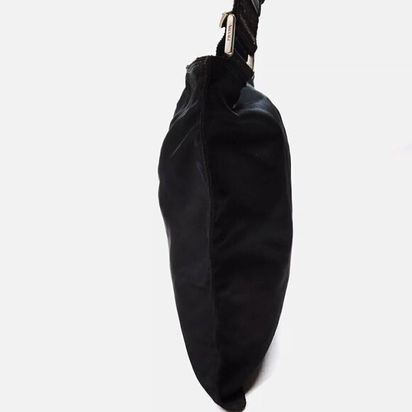 PRADA Black Tessuto Nylon Crossbody Messenger Bag - Picture 4 of 13